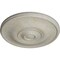 Ekena Millwork Jefferson Ceiling Medallion (Fits Canopies up to 2 7/8"), 11 3/4"OD x 3/8"P, Pot of Cream Crackle CM12JEPCC - alternate 2